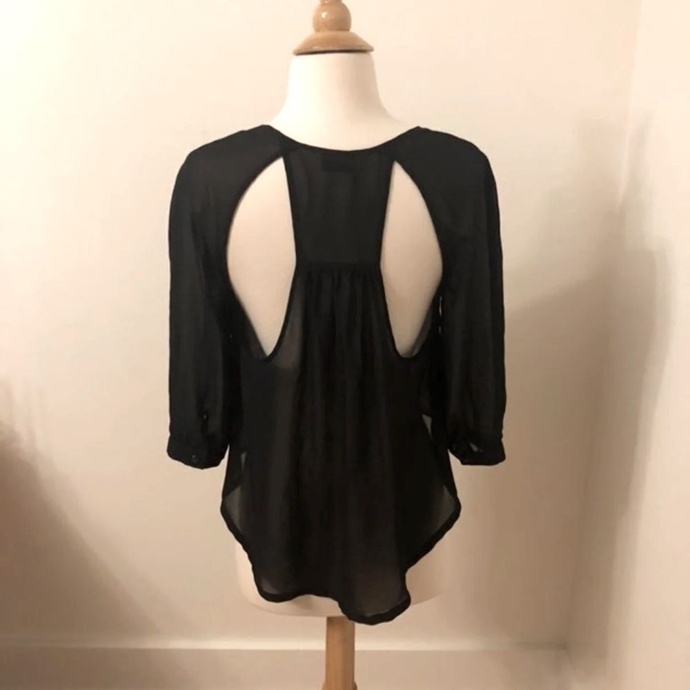 Sparkle and Fade/Urban‎ Outfitters Sheer Top